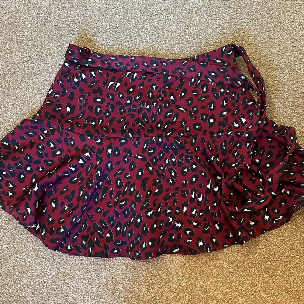 Vestique Animal Print Skirt, Size Medium